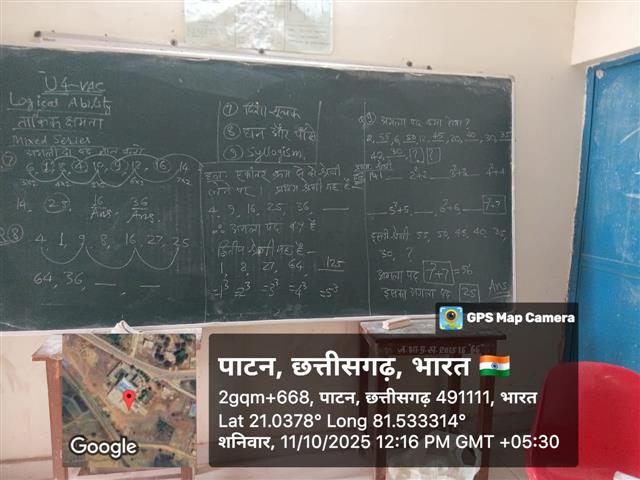 Logical Ability Class-11.10.2025