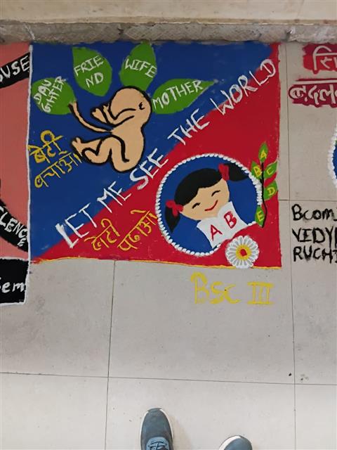 Beti-Bachao-Beti Badhao-RANGOLI-Gender Equality Program-07.08.2025
