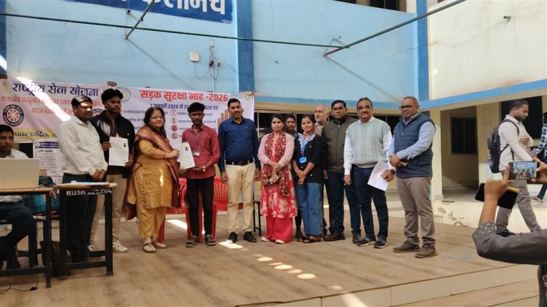 सड़क सुरक्षा जनवरी माह 2026