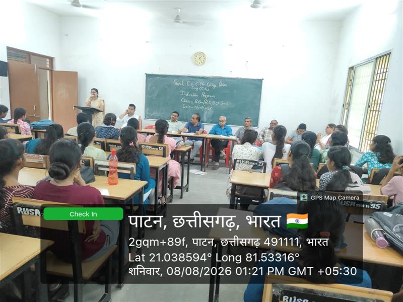 	Induction Program B.Com./b.Sc./BCA - I sem