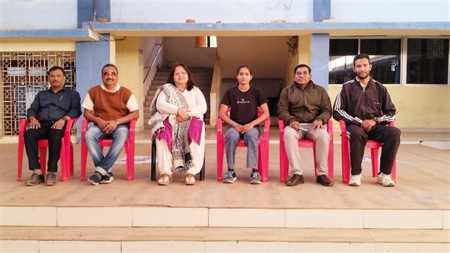 SELECTION IN ALL INDIA WEIGHTLIFTING OF BA FIRST SEM STUDENT 